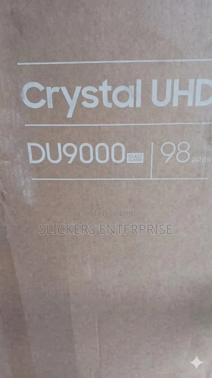 98" Samsung Crystal Uhd Du 9000 Smart Tv