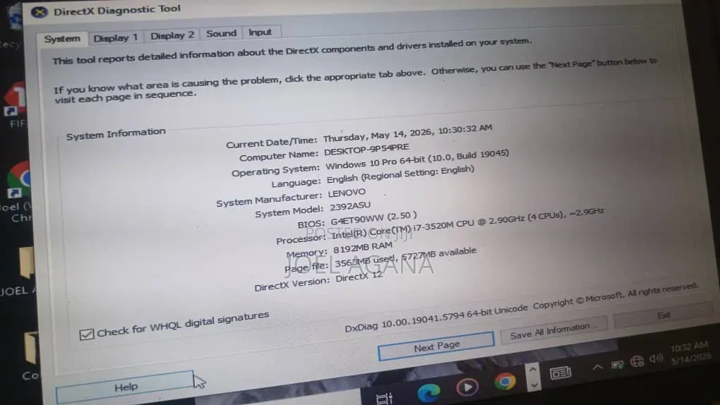 Laptop Lenovo ThinkPad T530 32GB Intel Core i7 SSD 512GB