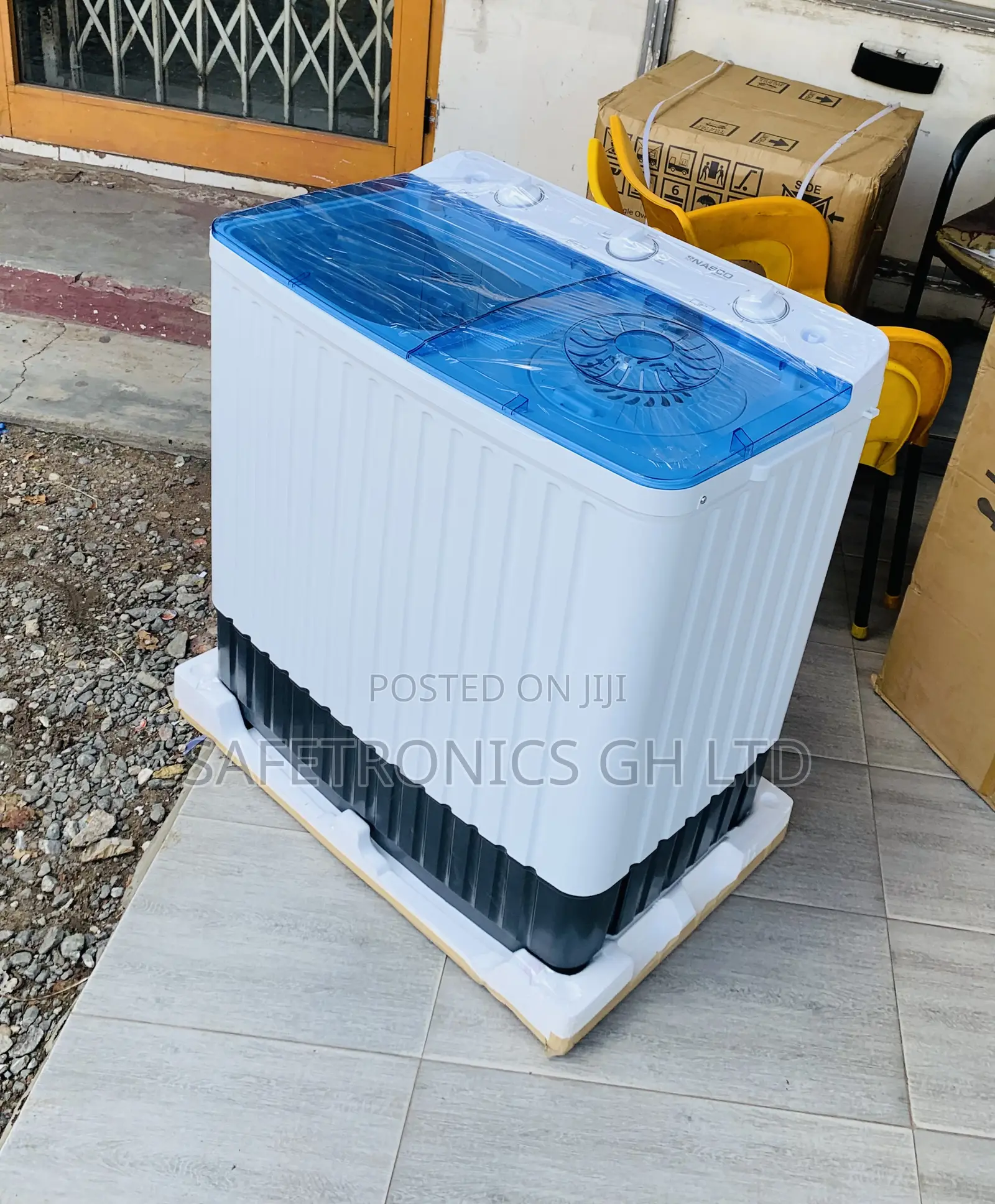 Best Quality Nasco 10kg Semi-Auto Washing Machine Top-Load Twin-Tub
