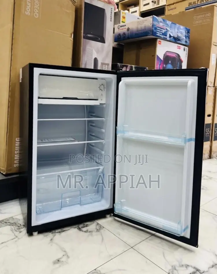 Choose Nasco 92 Liters Single Door Table Top Fridge(Black)