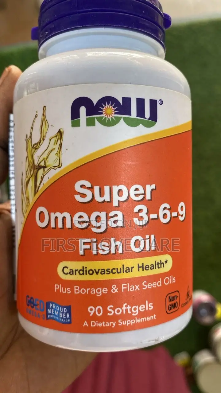 Now Omega 3-6-9 Fish Oil 90 Softgel