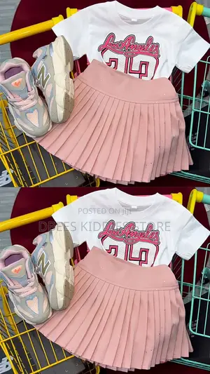 Beautiful Pleated Skirt for Girls