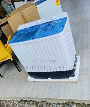 Neatly Sealed Nasco 10kg Semi-Auto Washing Machine Top-Load Twin-Tub