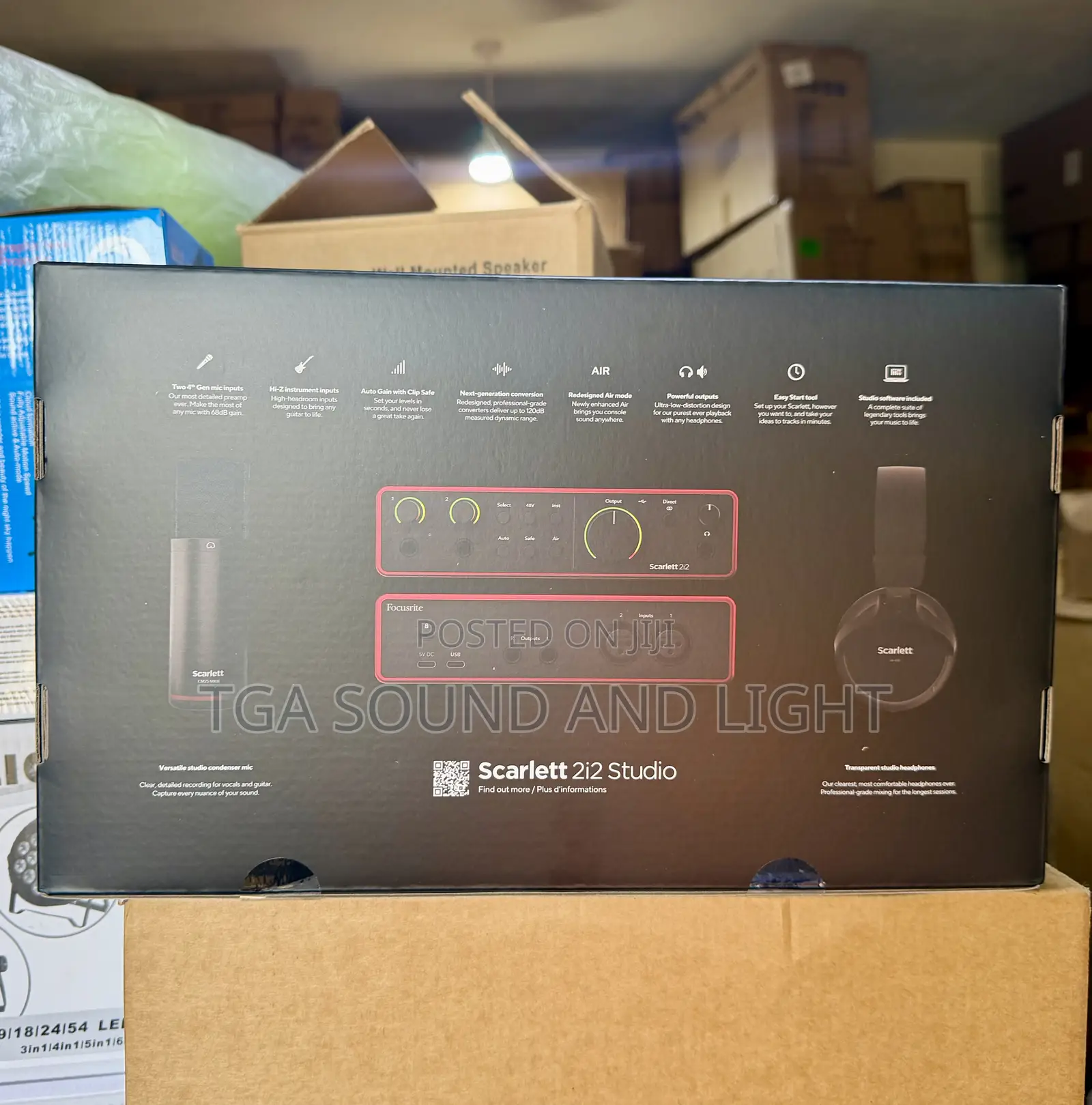 Focusrite Scarlett 2i2 4th Generation Audio Interface