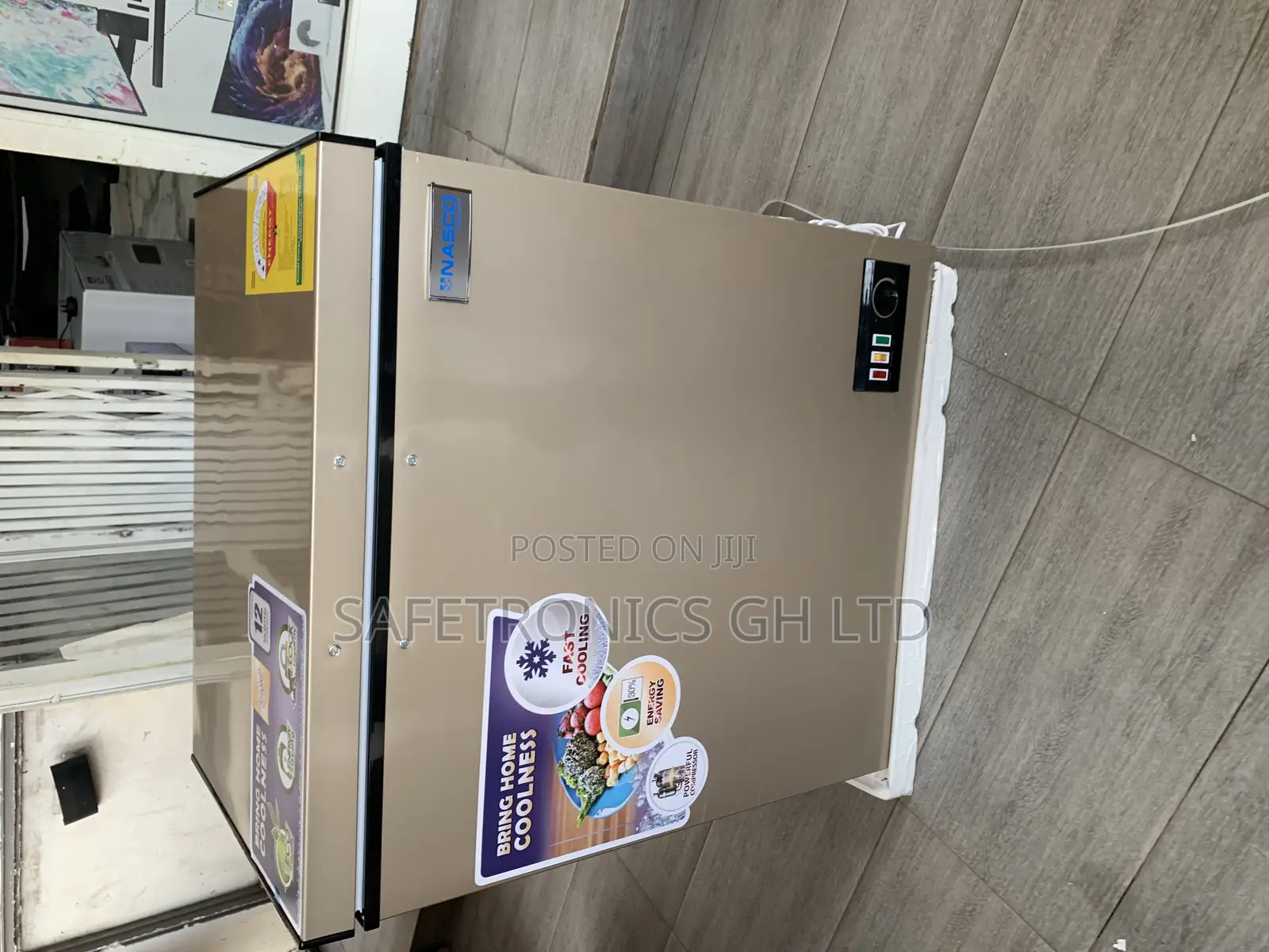 Newest Version Gold Nasco 145 LTRS Chest Freezer-Nas-200fl