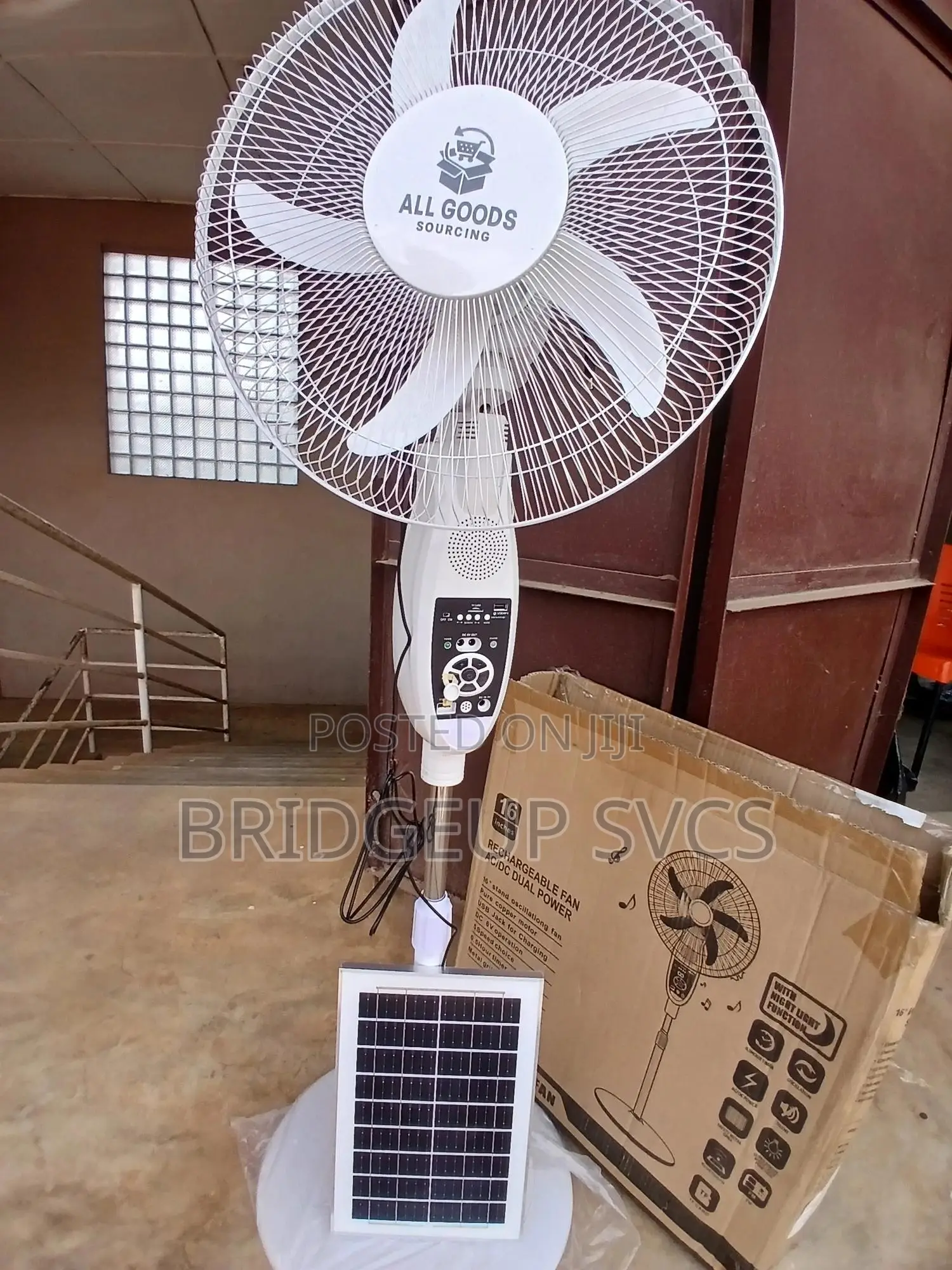 All In One Solar Fan