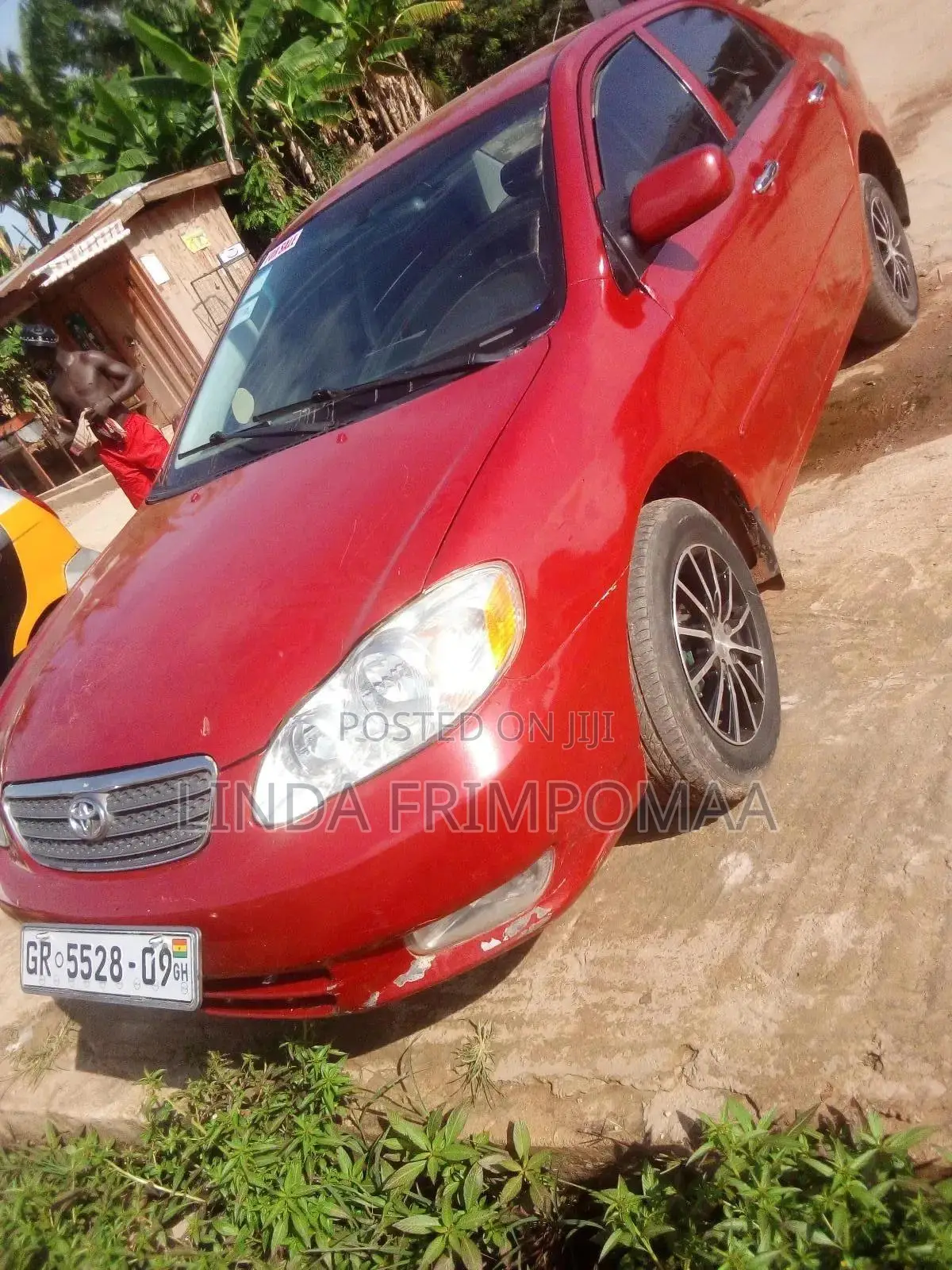 Toyota Corolla 2004 Red