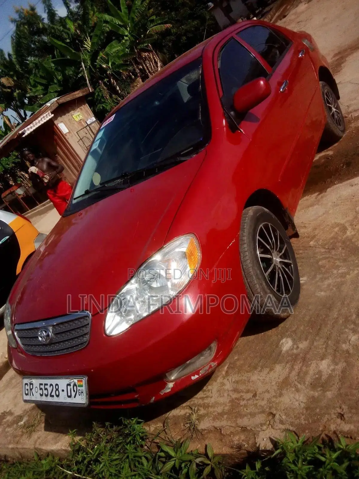 Toyota Corolla 2004 Red