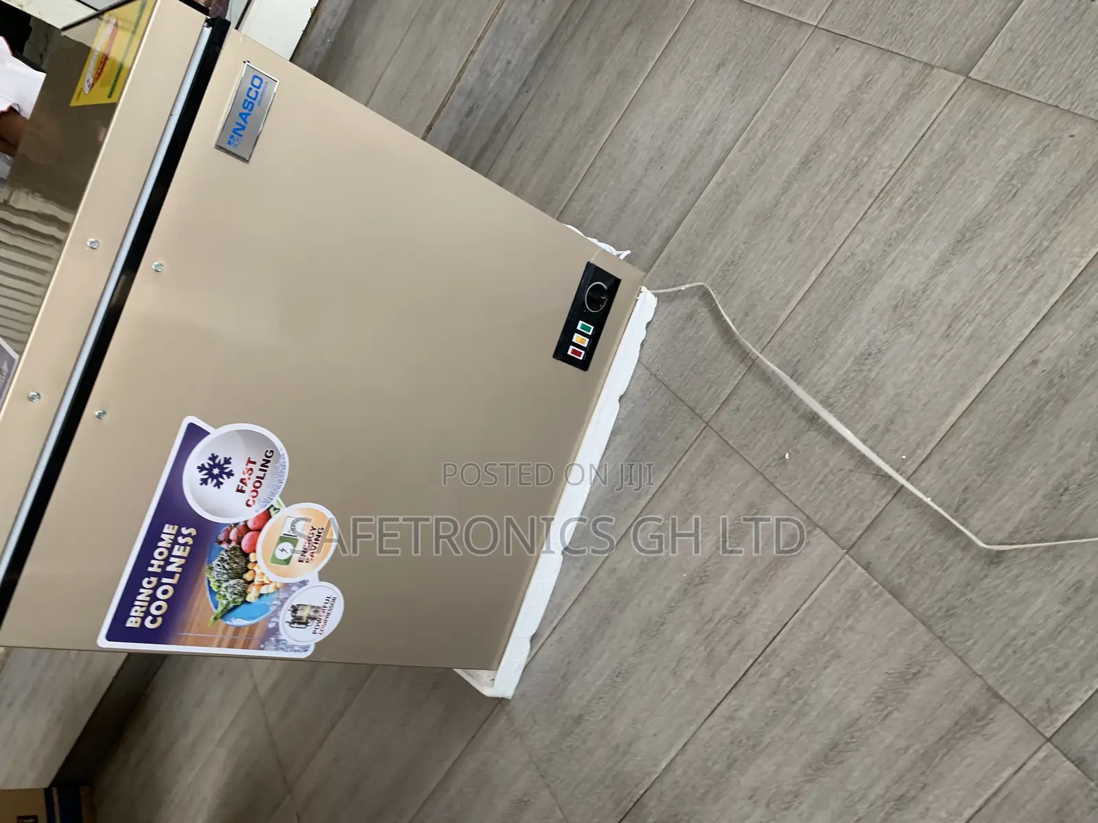Choose New Gold Nasco 145 LTRS Chest Freezer-Nas-200fl
