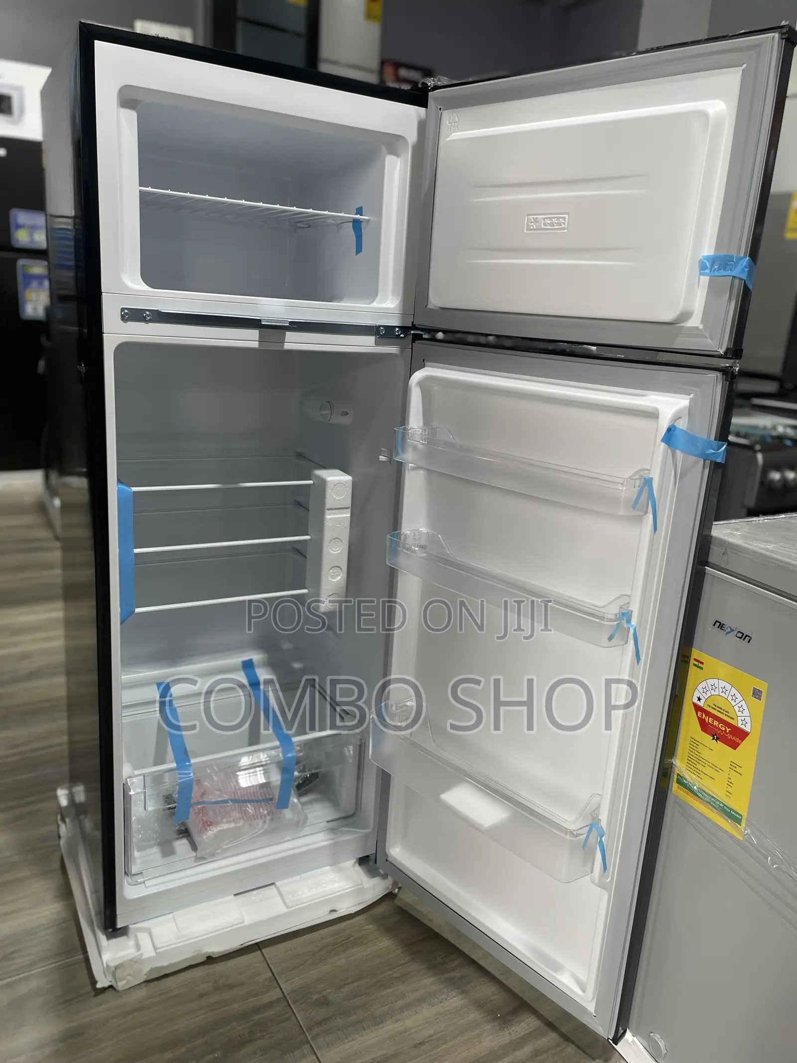 Nasco 207l Double Door Fridge