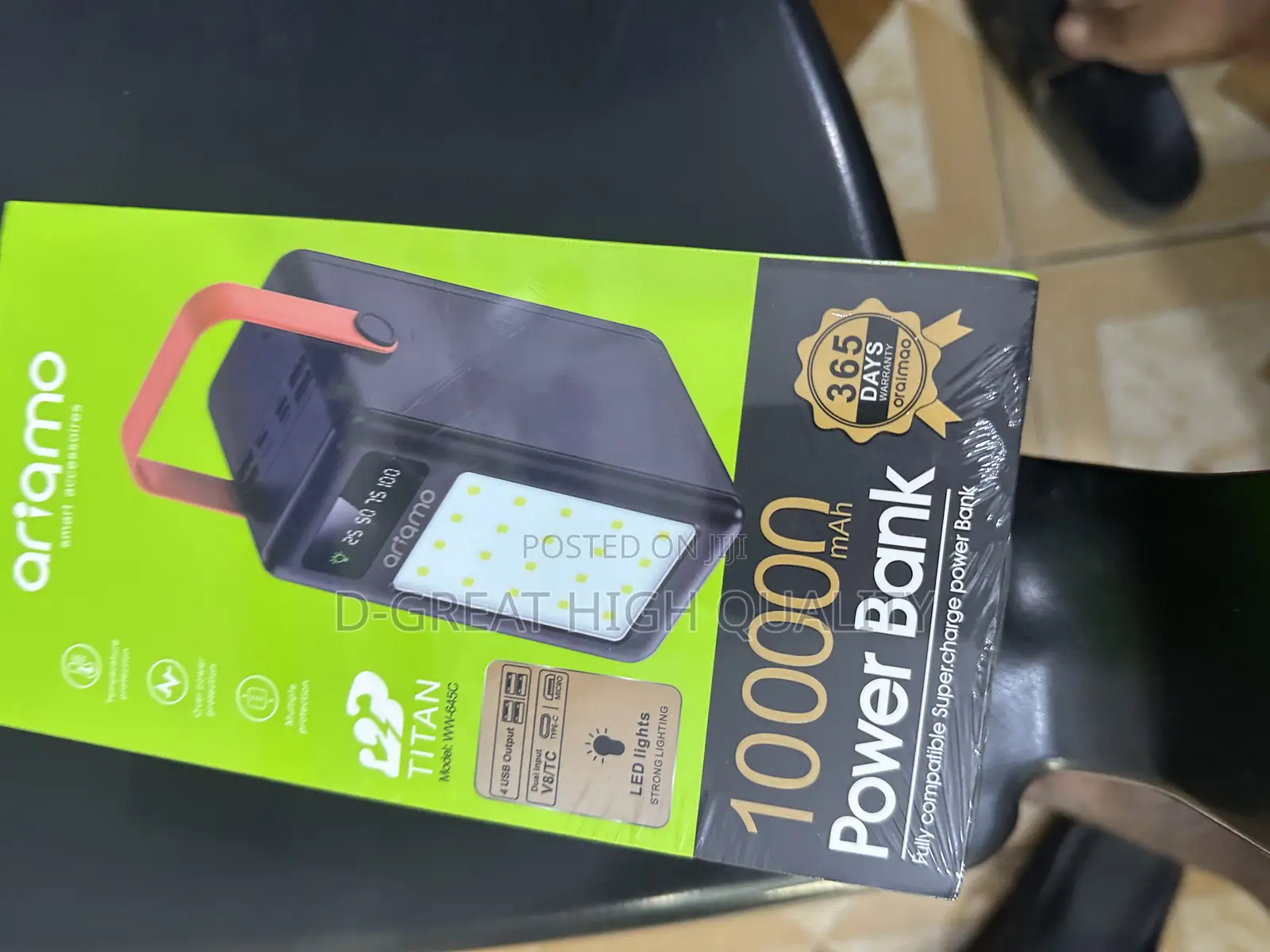 Oriamo Original Power Bank 100000watts