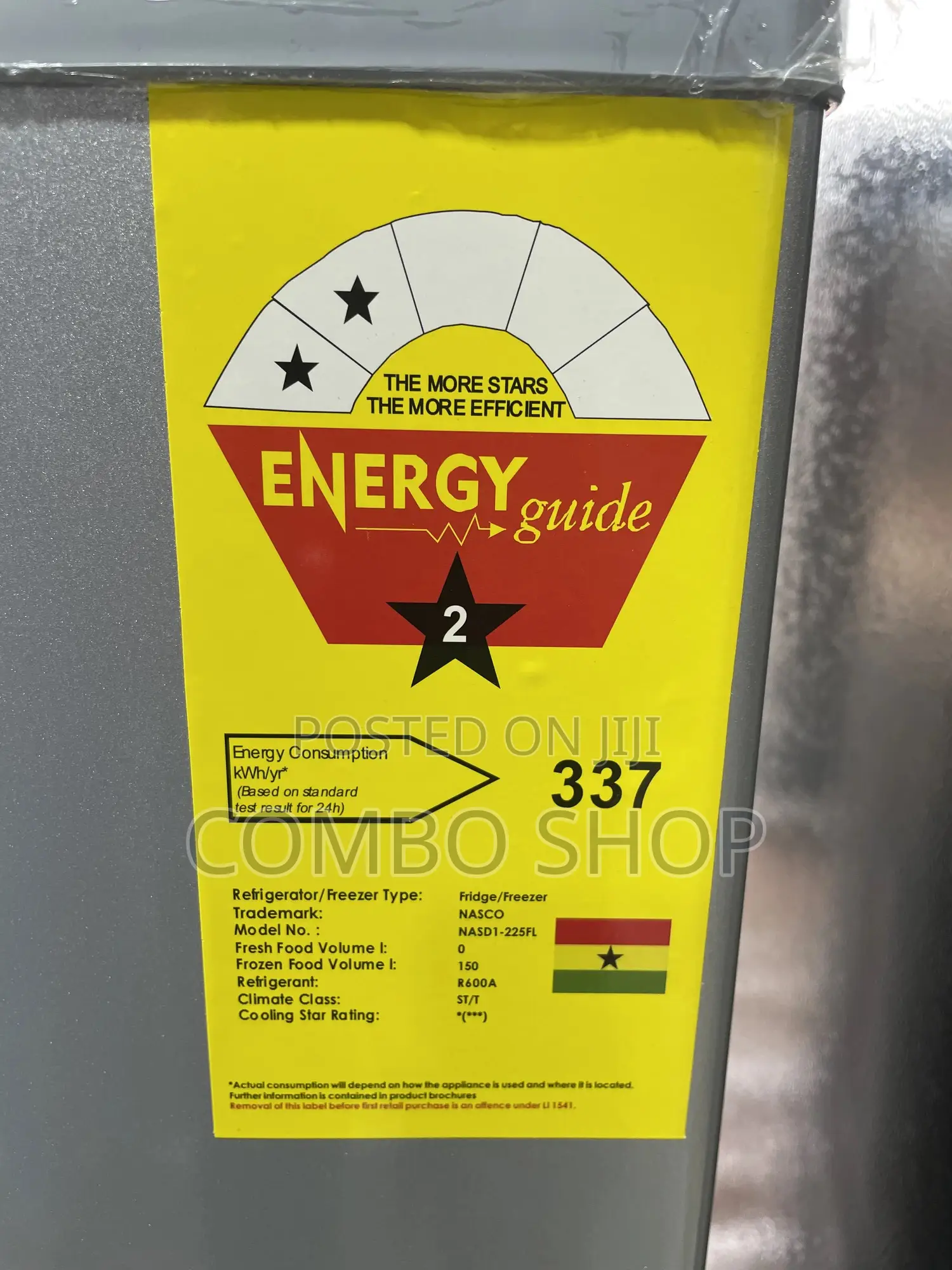 Nasco 150l Upright Freezer