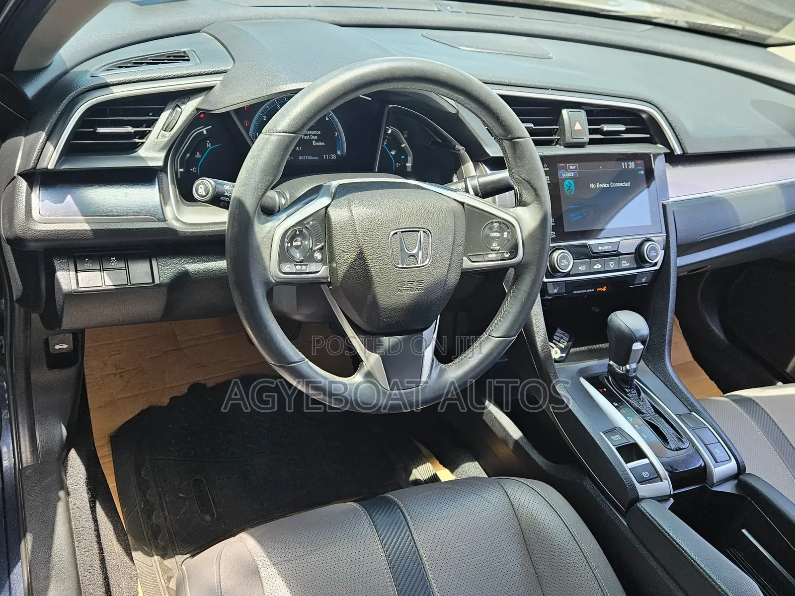 Honda Civic Touring 4dr Sedan (1.5L 4cyl) 2017 Gray