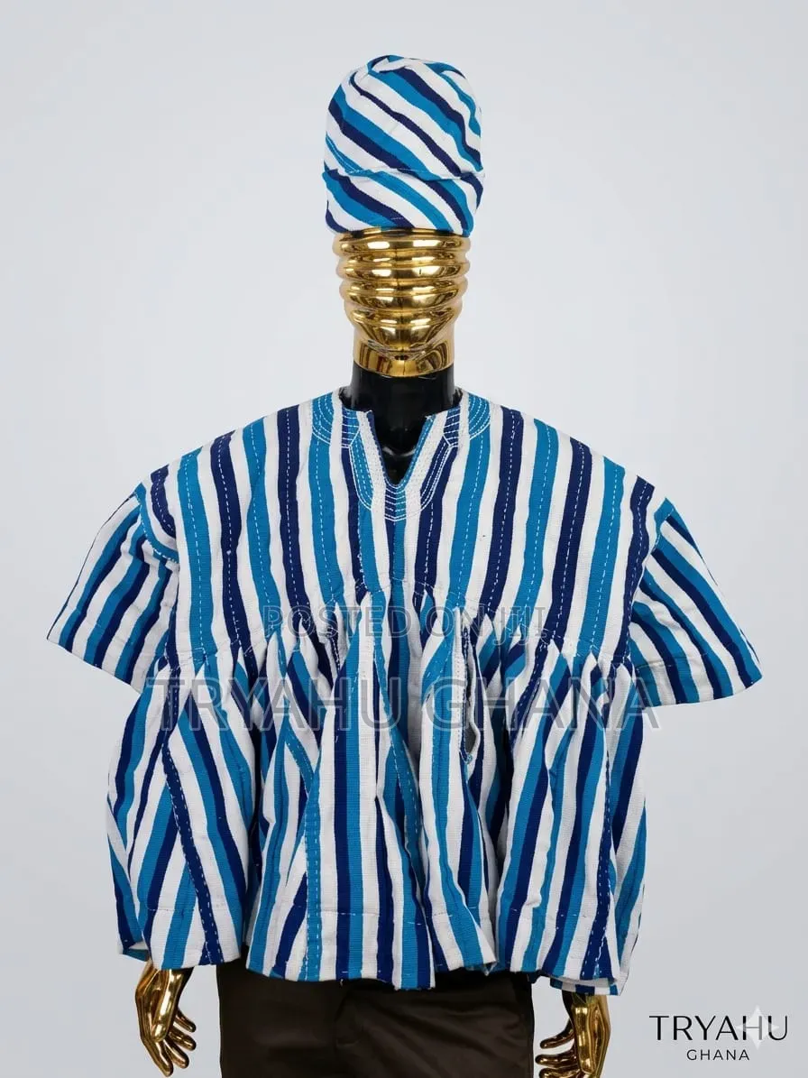 Buy 100% Handwoven Cotton Smocks Online-Tryahu Smock Price in Ghana