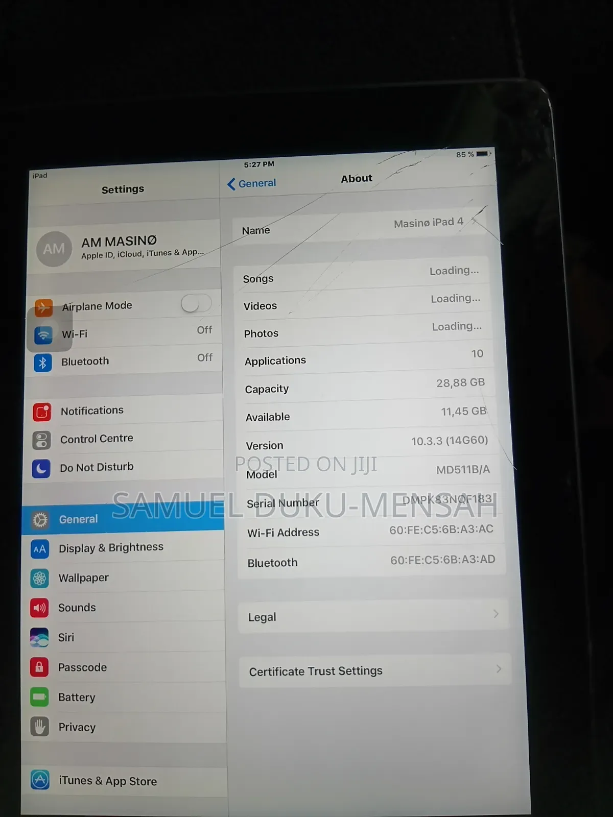 Apple iPad 4 Wi-Fi 32 GB Silver