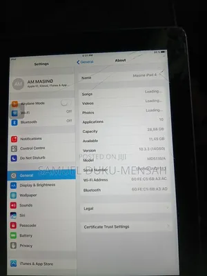 Apple iPad 4 Wi-Fi 32 GB Silver