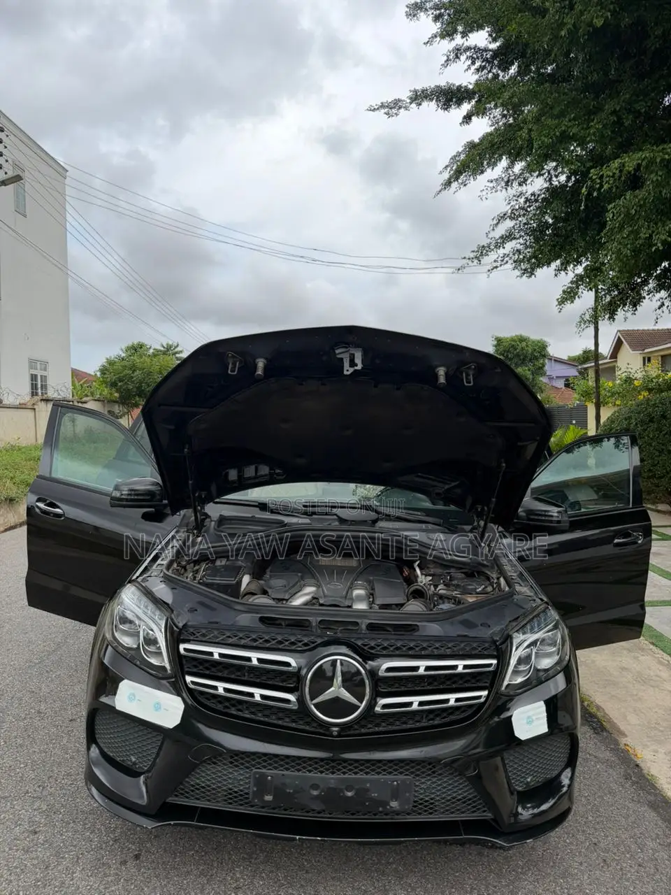 Mercedes-Benz GLS-Class GLS550 4Matic 2017 Black