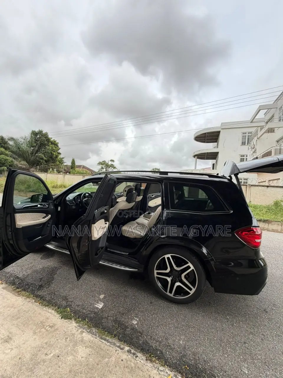 Mercedes-Benz GLS-Class GLS550 4Matic 2017 Black