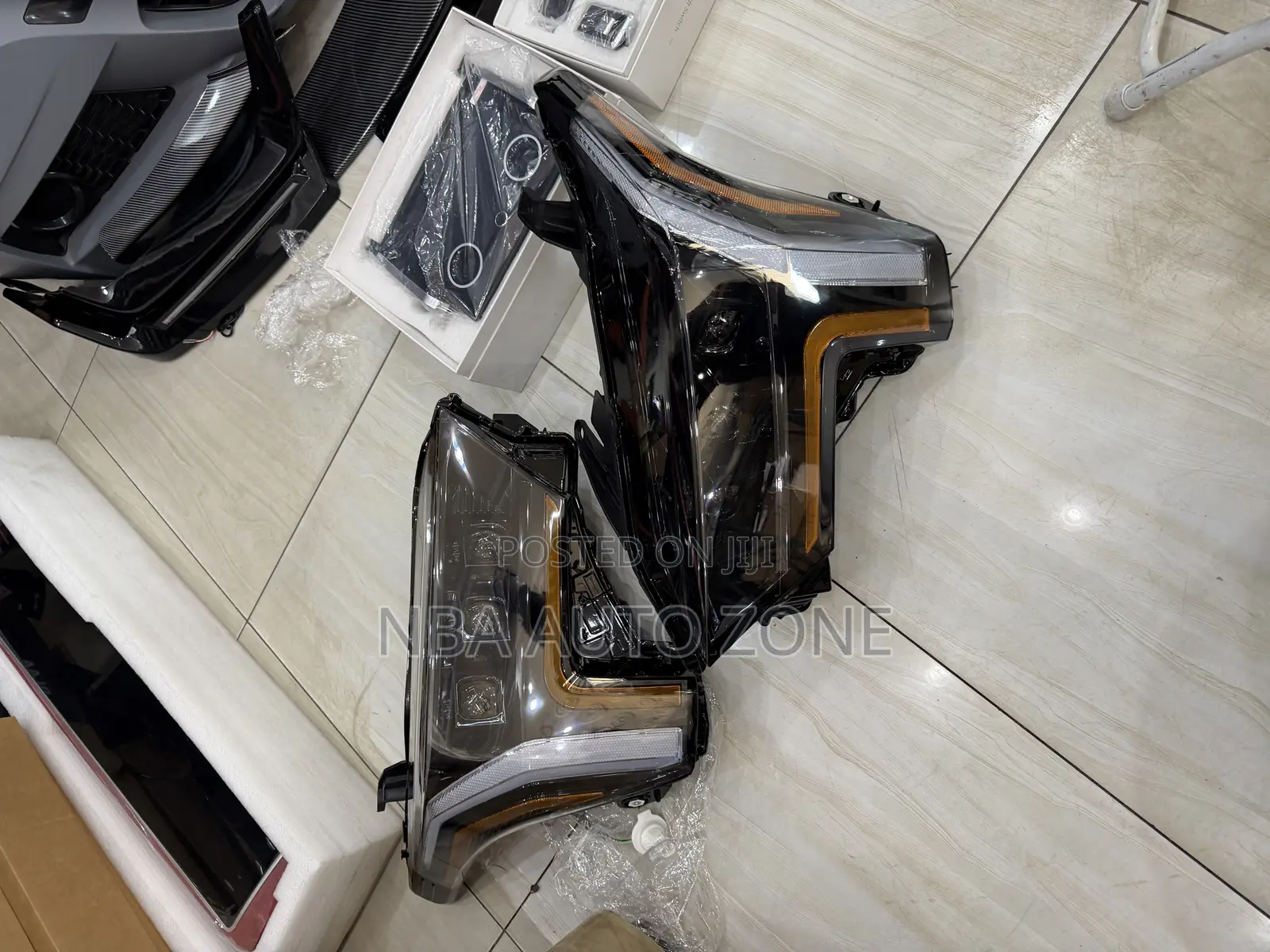 Toyota Tundra 2022-25 Full Led Head Light Pair
