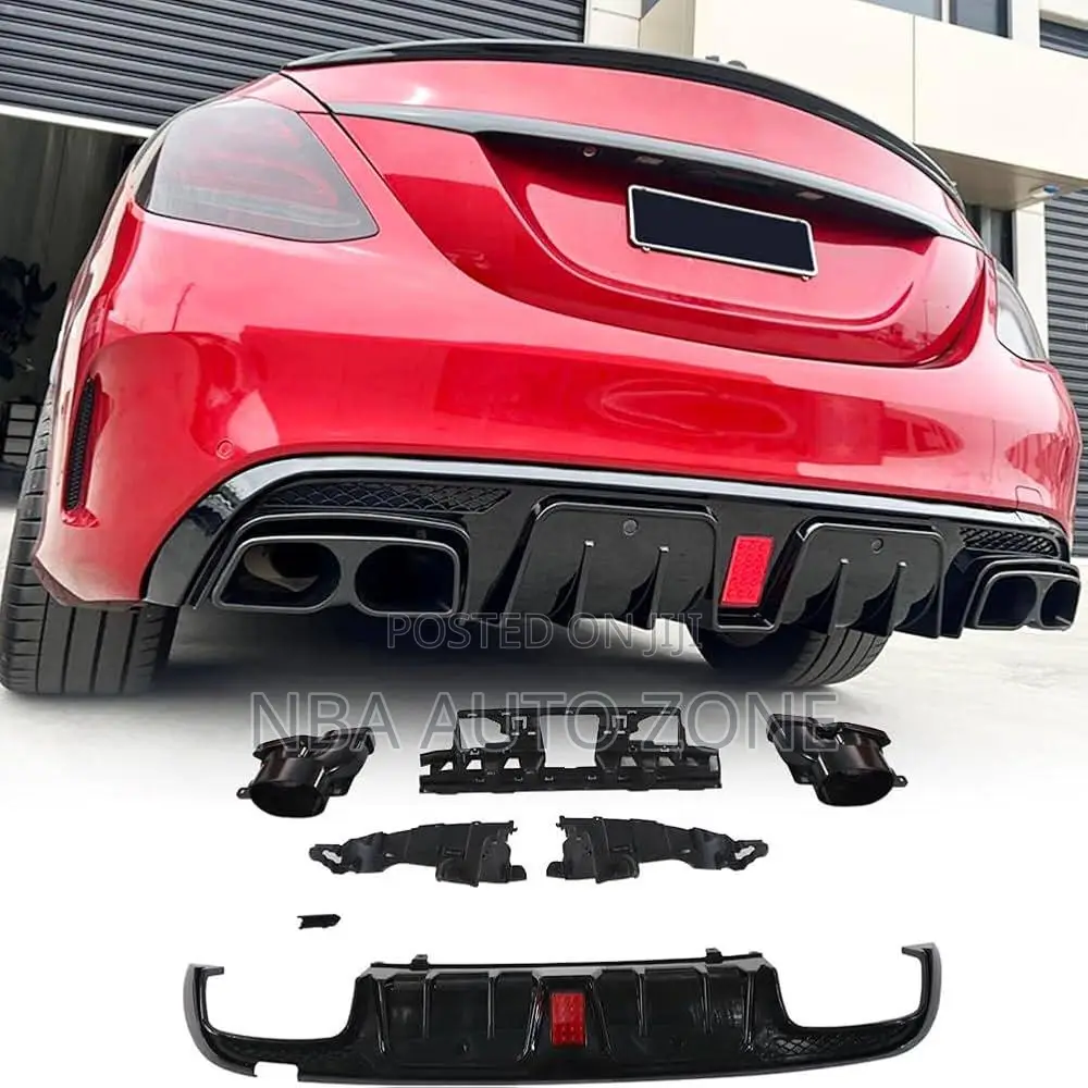 Mercedes-Benz C-Class C3000 With Led (W Diffuser, Exhaust Tips