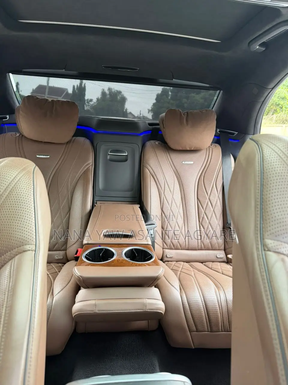 Mercedes-Benz S-Class S 63 AMG (W222) 2017 Blue