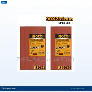 Sanding Sheet Set 5pcs 90x231mm - Akfs240101-1