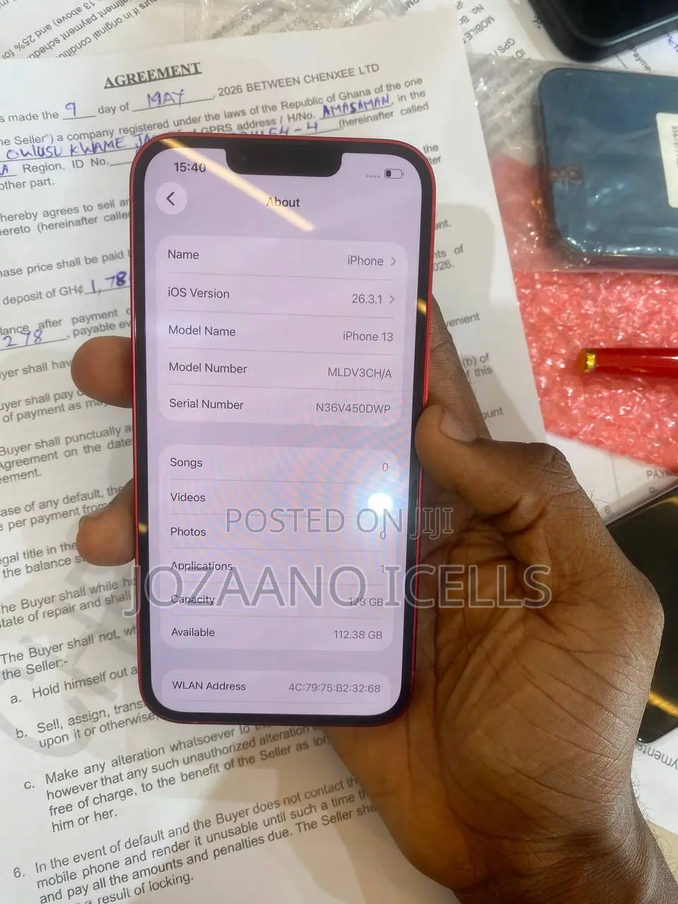Apple iPhone 13 128 GB Red