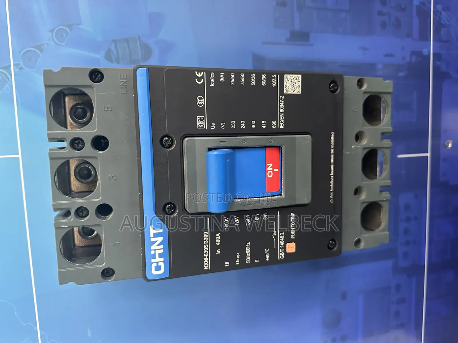 Molded Case Circuit Breaker(Mccb) 400amps 4pole