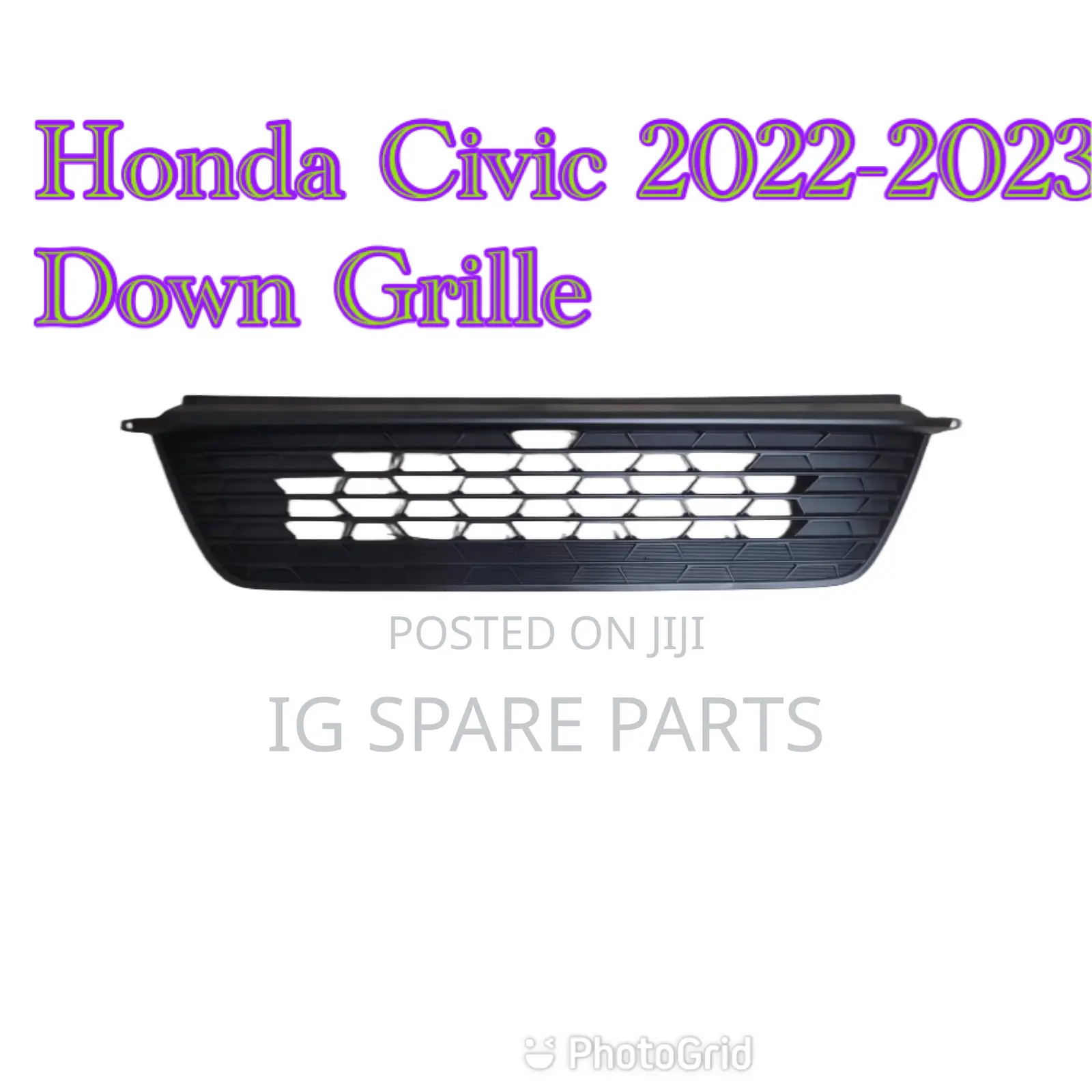 Honda Civic 2022-2023 Down Grille Usa Type