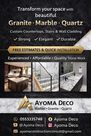 Quartz Mable and Granite Fabrication