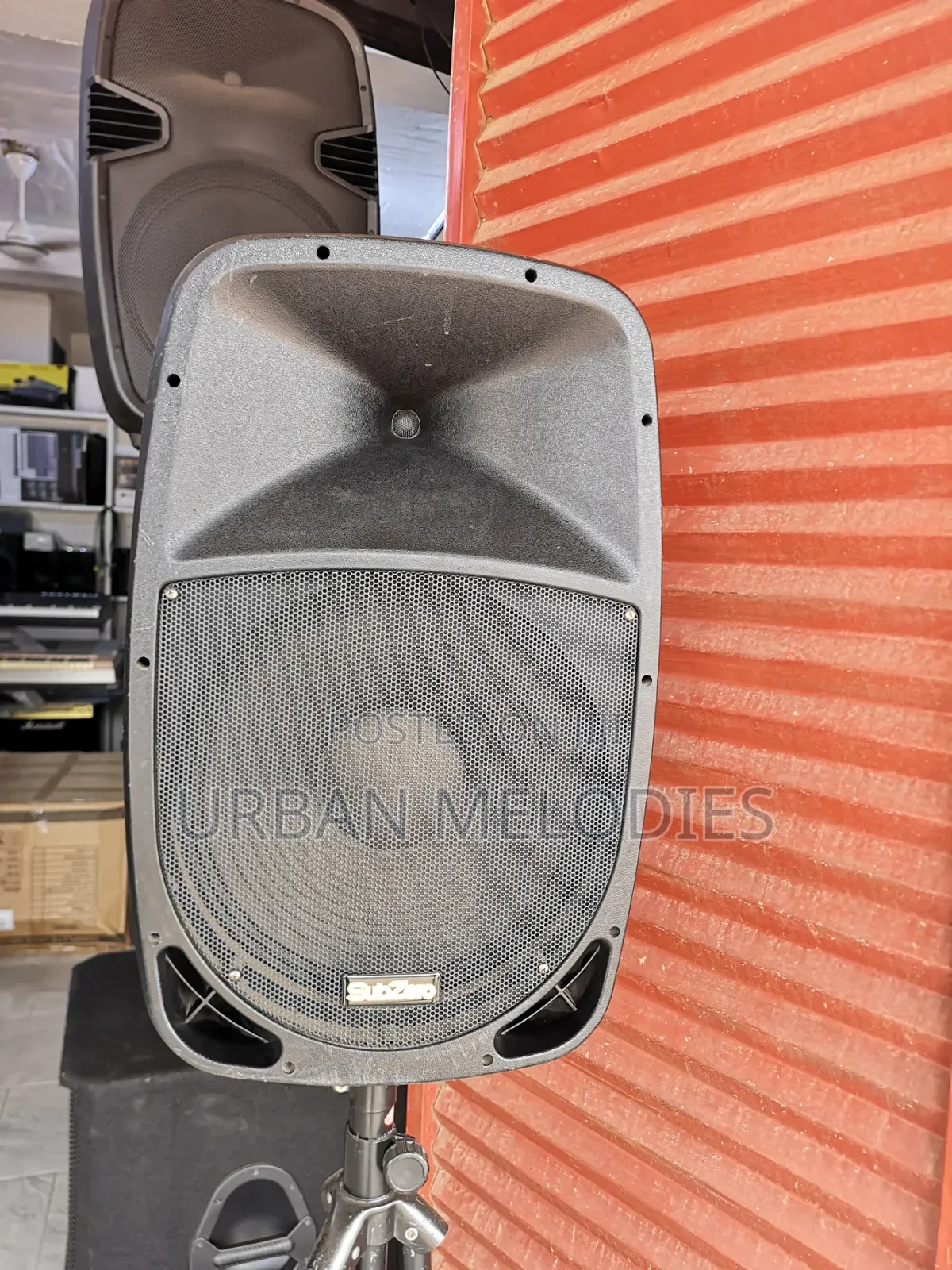 Subzero Pa-P15 Portable Speaker System With 2 Microphones