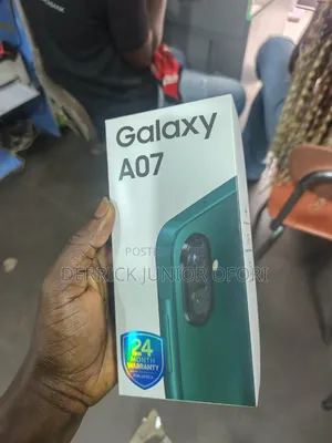New Samsung Galaxy A07 128 GB Black