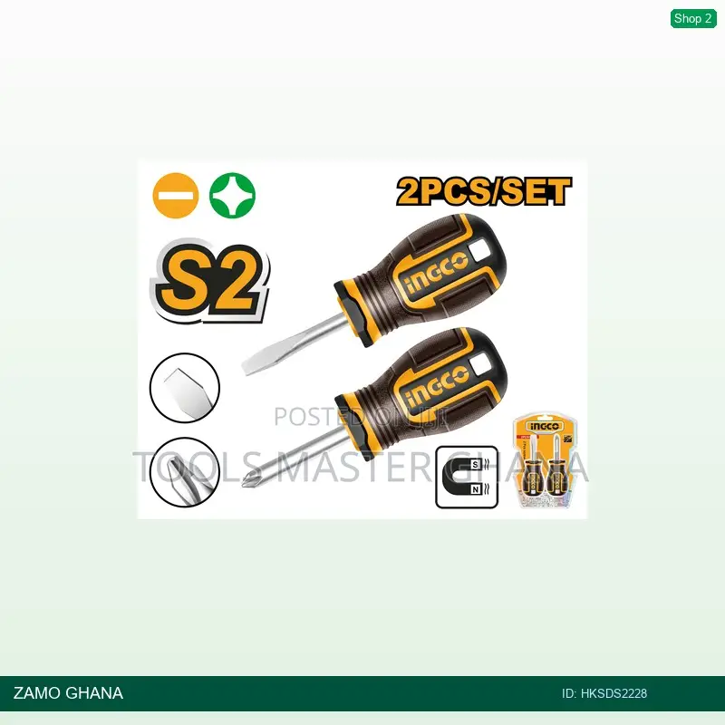 2 PCS Screwdriver - Hksds2228
