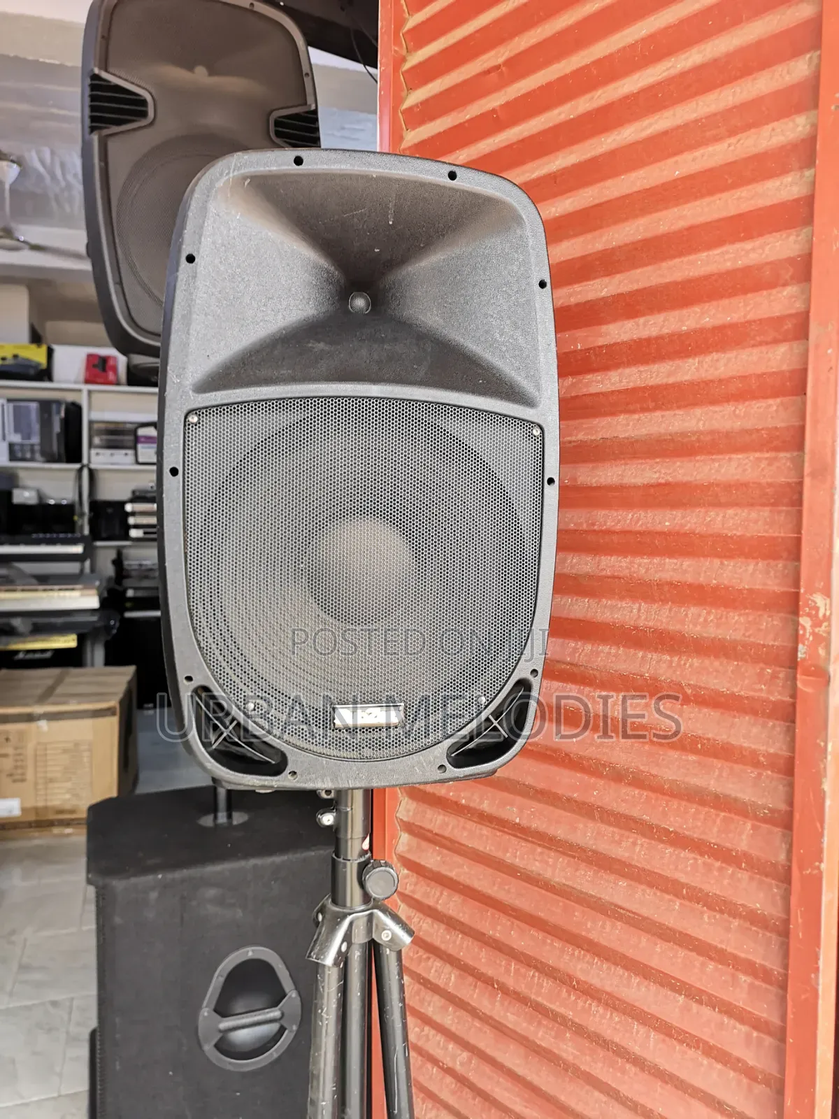 Subzero Pa-P15 Portable Speaker System With 2 Microphones