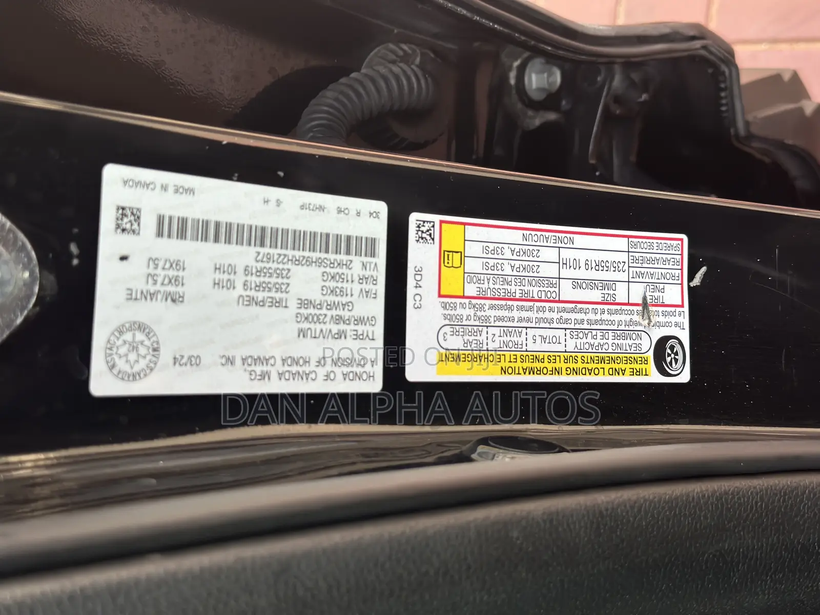 Honda CR-V Hybrid 2024 Black
