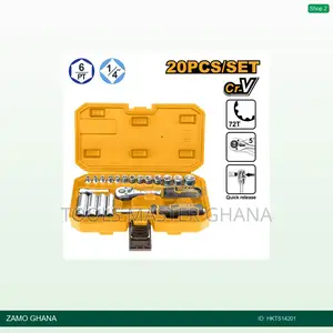 20 PCS 1/4" Socket - Hkts14201