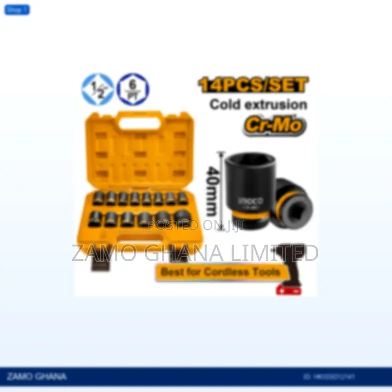14 PCS 1/2"Dr. Impact Socket - Hkissd12141