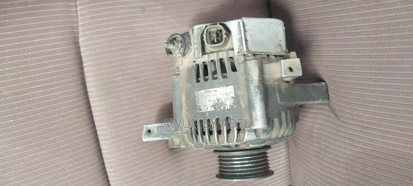 2011-2015 Vitz Oil Pump and Alternator