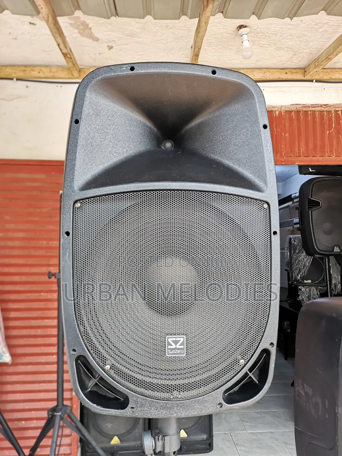 Subzero Szpa-P15 Portable Pa System With 2 Microphones