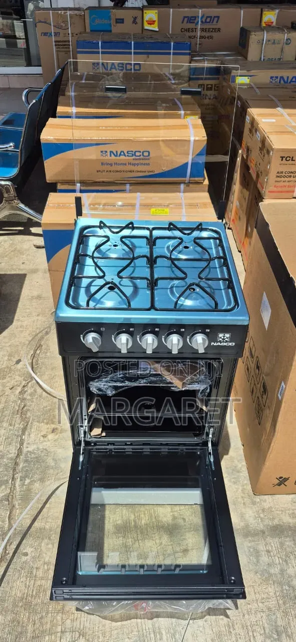 50 by 50 Nasco 4 Burners and Oven