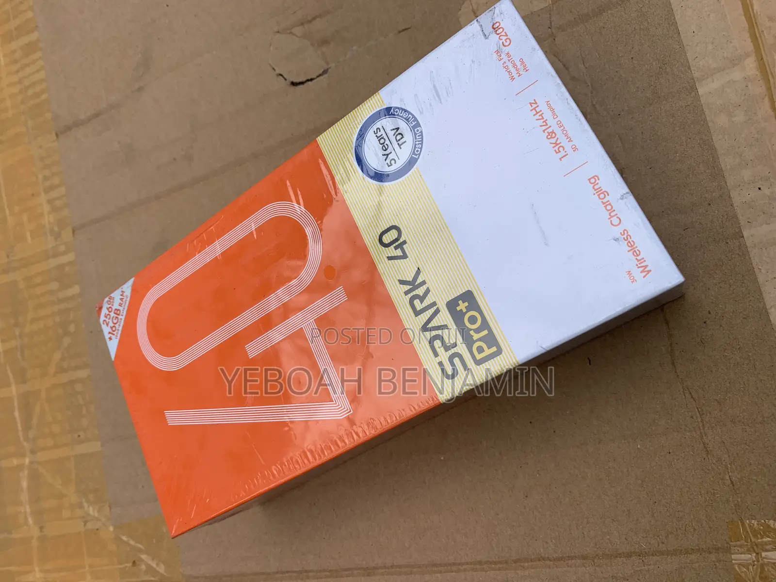 New Tecno Spark 40 Pro+ 256 GB Green