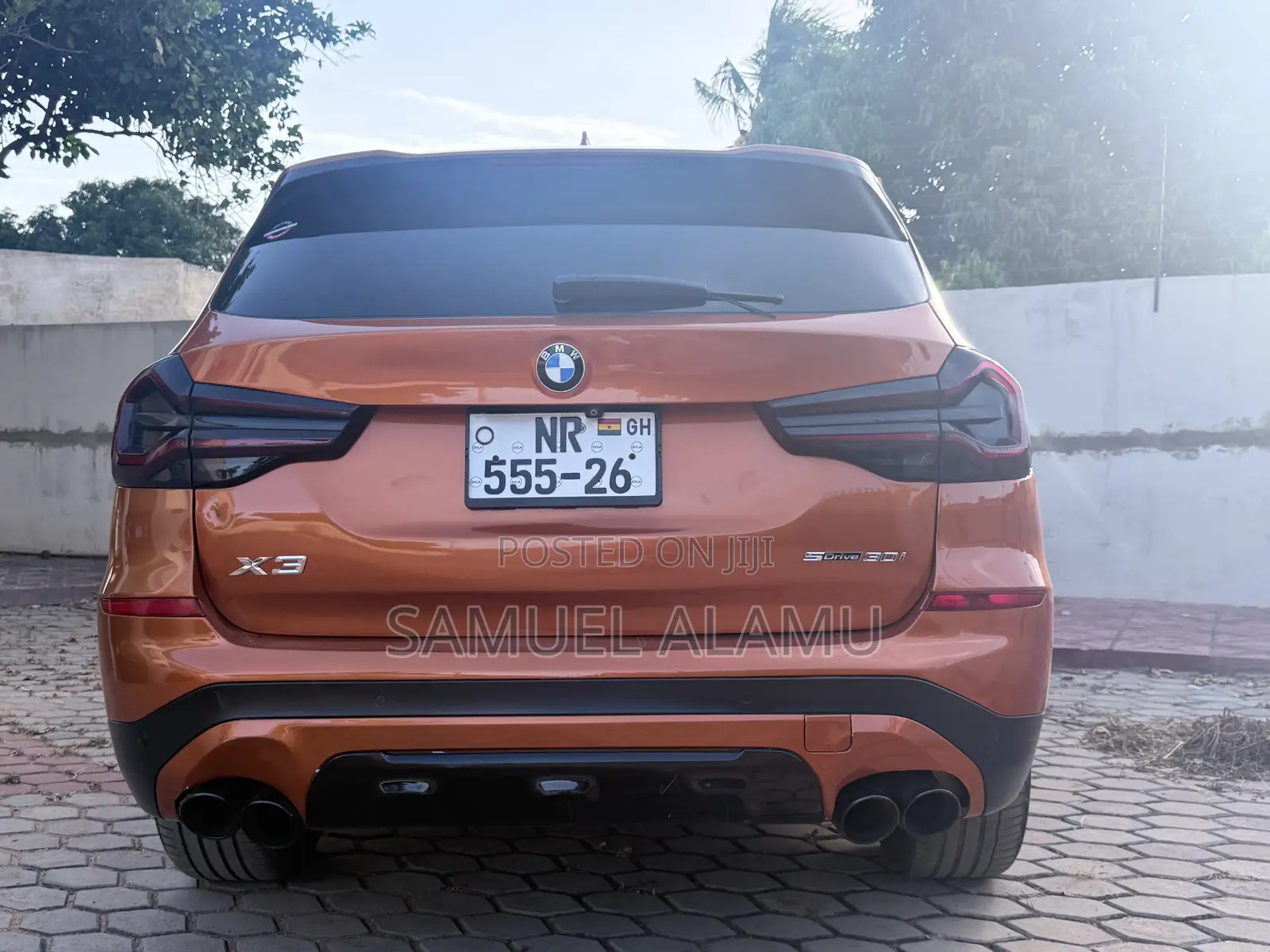 BMW X3 sDrive30i 4x2 2019 Orange