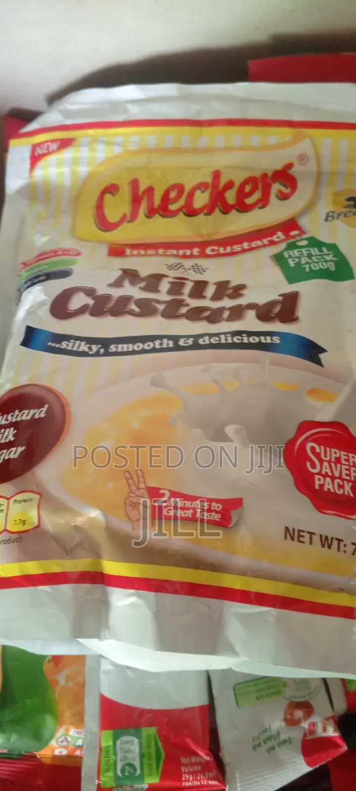 Checkers Instant Custard 3 In 1(Sachet)