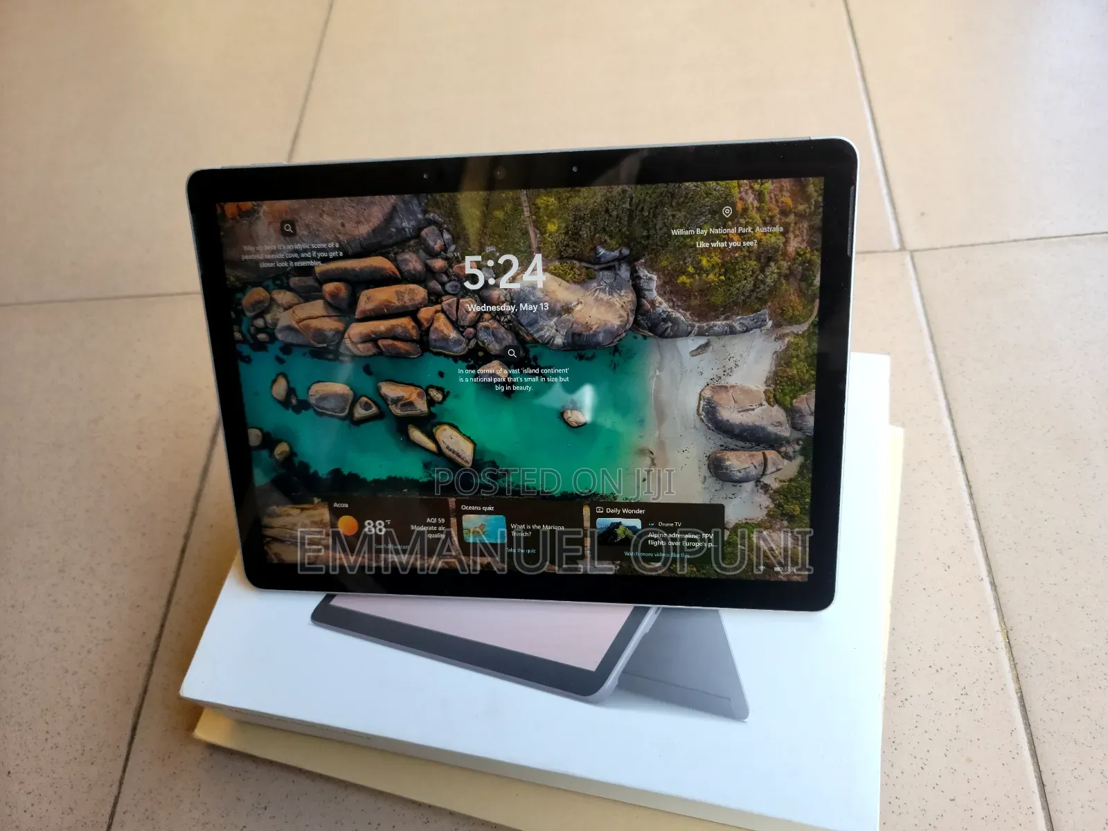 New Microsoft Surface Go 2 128 GB Silver