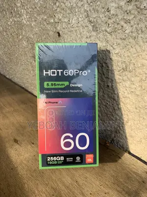New Infinix Hot 60 Pro+ 256 GB Black
