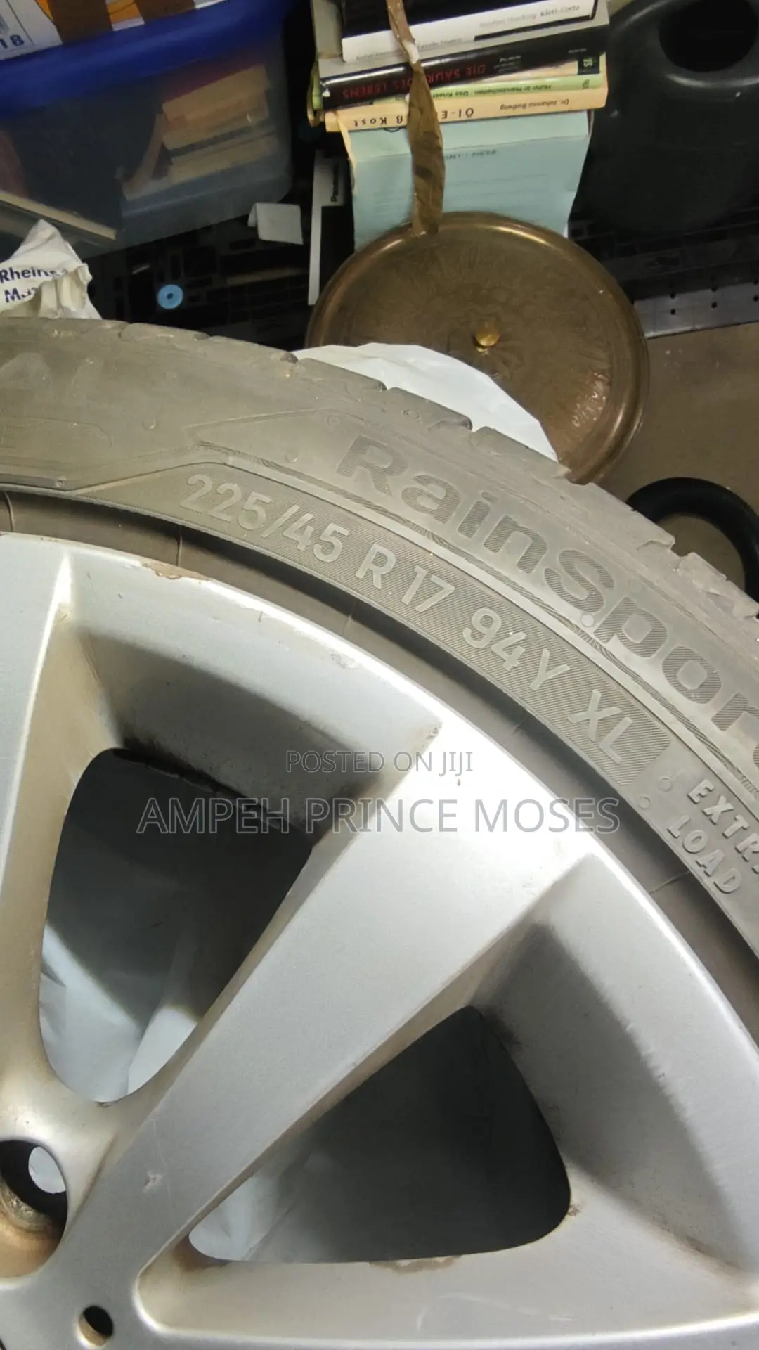 BMW Alu/Rim Fitted Tyres 225/45/R17/94y Xl