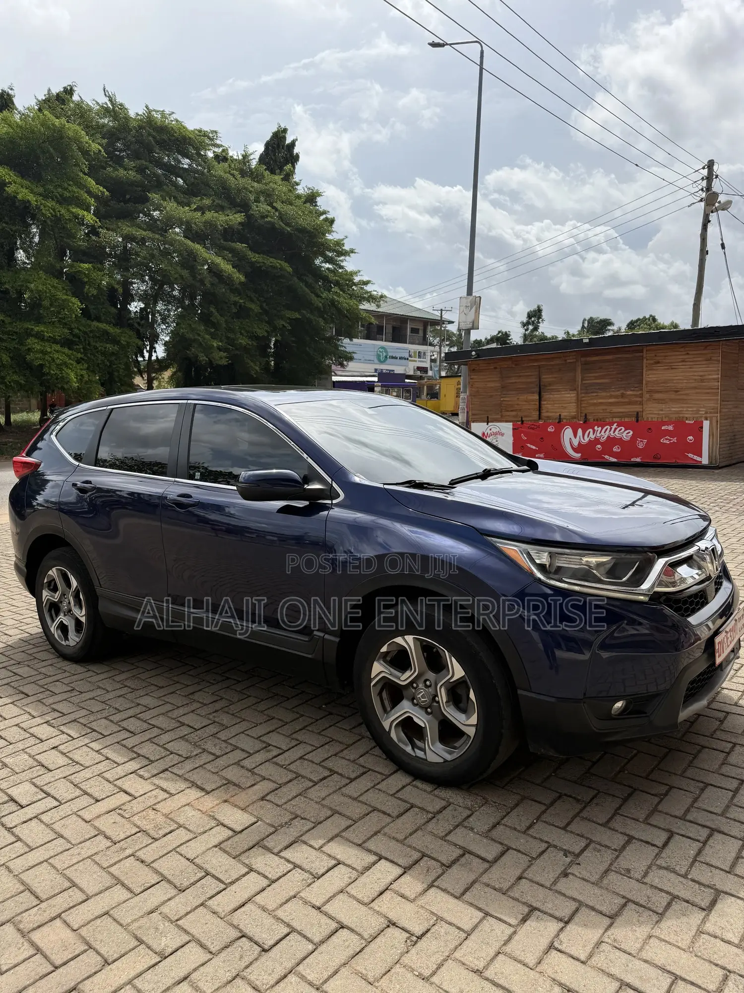 Honda CR-V EX AWD 2019 Blue