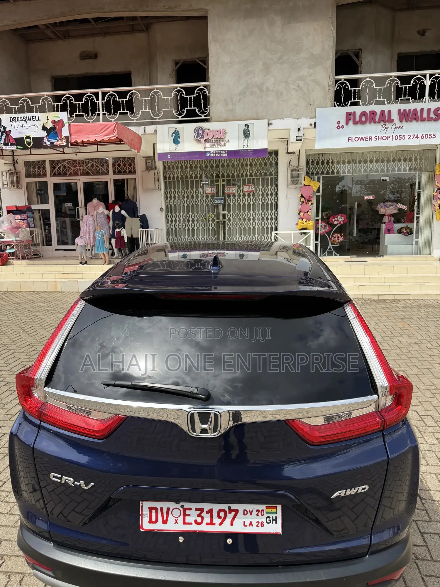 Honda CR-V EX AWD 2019 Blue