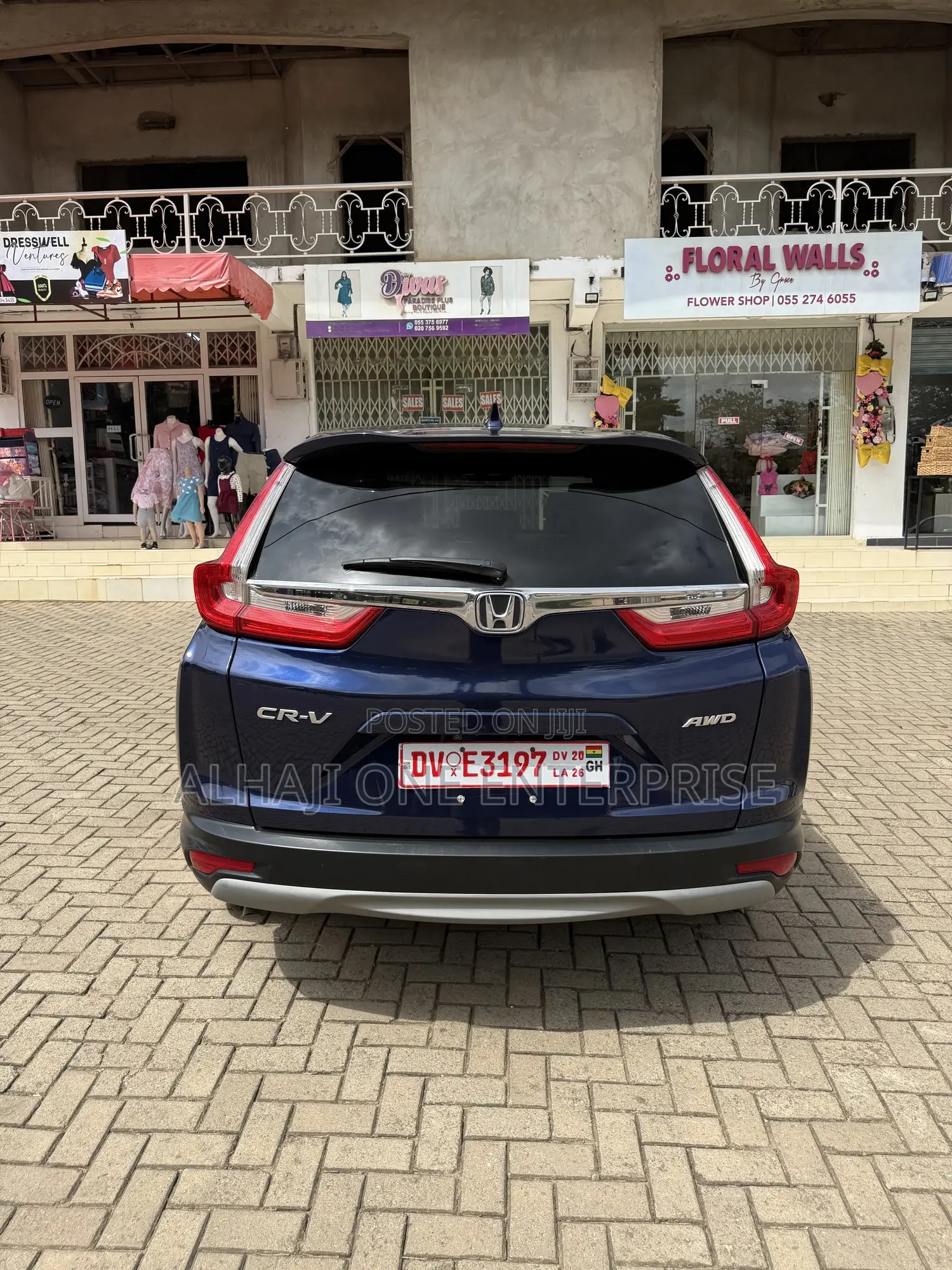 Honda CR-V EX AWD 2019 Blue