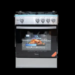 Midea 4 Burner Gas Cooker Sku: 24tmg4g081-s